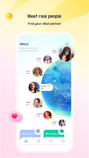 iMarry: Chat y citas screenshot 1