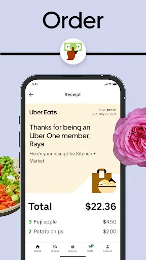 Uber Eats: доставка їжі додому screenshot 3