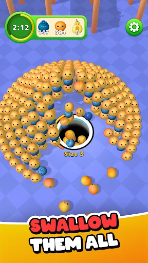 Jelly Hole: Agujero Hambriento screenshot 1