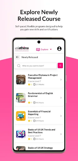 UniAthena-Online Short Courses screenshot 2