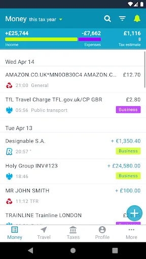 "untied" UK's personal tax app screenshot 3