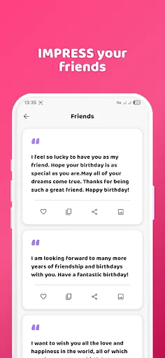 Feliz de Cumpleaños - Mensajes screenshot 2