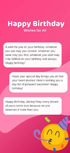 Feliz de Cumpleaños - Mensajes screenshot 4