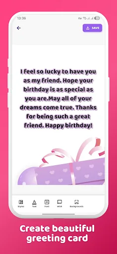 Feliz de Cumpleaños - Mensajes screenshot 5