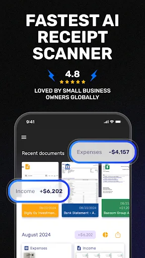 SparkReceipt: Expense Scanner screenshot 1