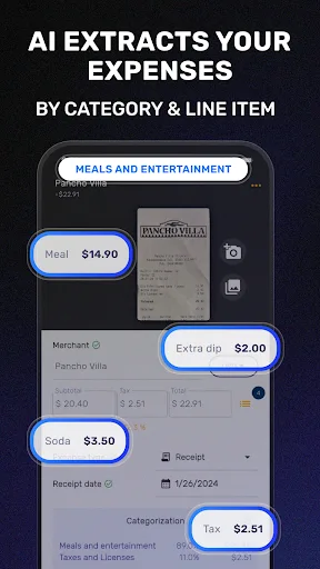 SparkReceipt: Expense Scanner screenshot 2