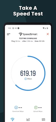 SpeedSmart test de velocidad screenshot 1