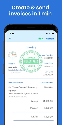 Vencru Invoicing & Accounting screenshot 3