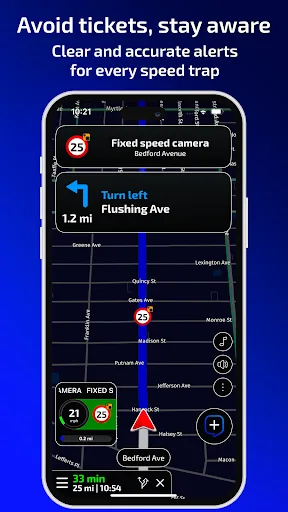 Radarbot Speed Camera Detector screenshot 3
