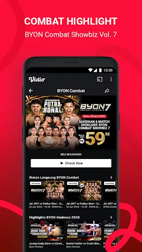 Vidio: Sports, Movies, Series screenshot 5