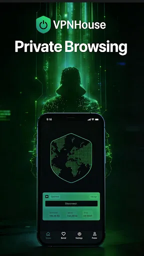 VPNHouse Fast & Secure VPN app screenshot 5