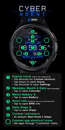 Cyber Agent - health animated screenshot 5