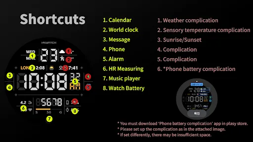 HMKWatch Digital 134 Re screenshot 3