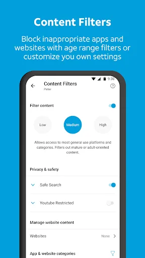AT&T Secure Family® parent app screenshot 4