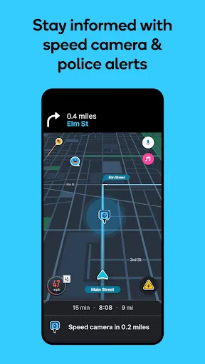 Waze: GPS, затори й навігація screenshot 3