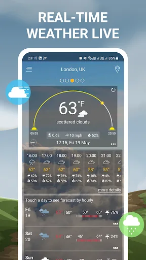 Pronóstico del tiempo screenshot 2