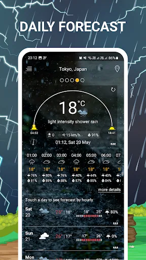 Pronóstico del tiempo screenshot 3