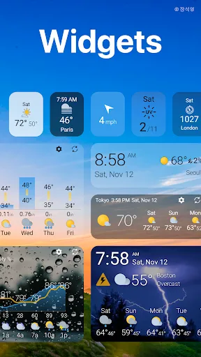 Tiempo y widget - Weawow screenshot 3