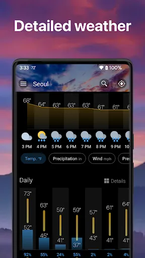 Tiempo y widget - Weawow screenshot 4