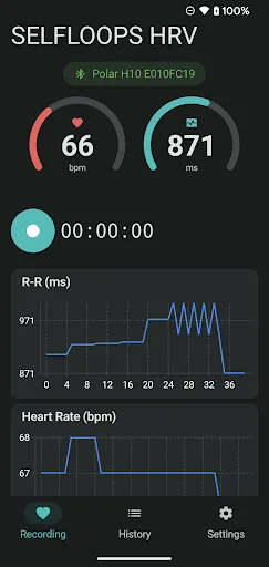 SELFLOOPS HRV screenshot 2