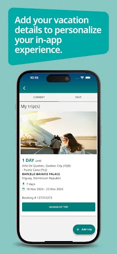 Vacances WestJet Quebec screenshot 3