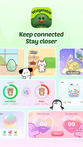 Widgetable: Besties & Couples screenshot 1