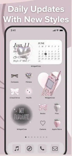 WidgetClub:Theme, Widget, Icon screenshot 3