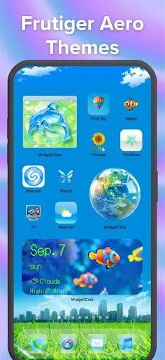 WidgetClub:Theme, Widget, Icon screenshot 4