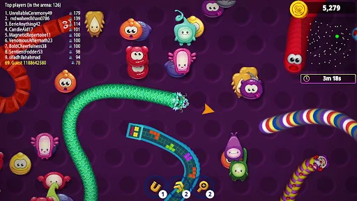 Черв'ячна Зона .io: Онлайн Гра screenshot 5