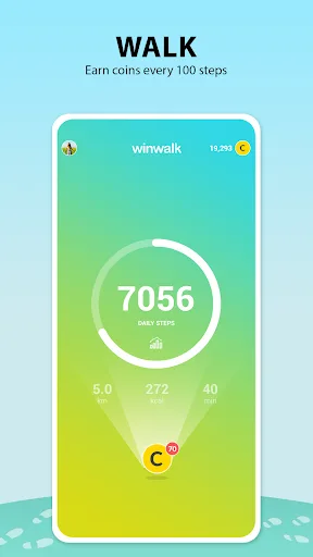 Winwalk: Camina y Gana Premios screenshot 1