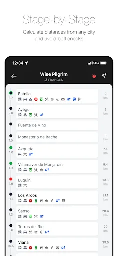 Wise Pilgrim All Caminos screenshot 2