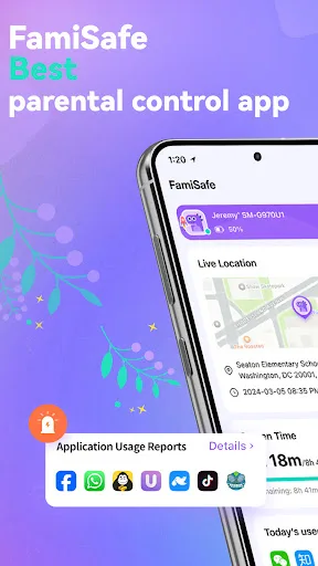 FamiSafe: Parental Control App screenshot 1
