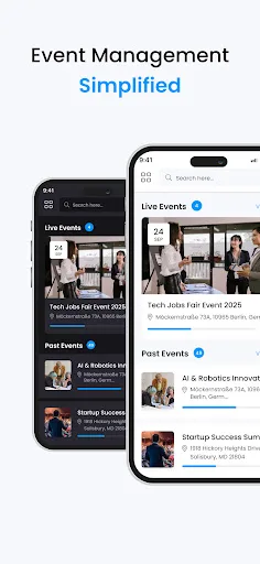 WP Event Manager screenshot 1