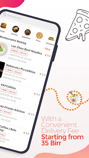 beU Delivery screenshot 2