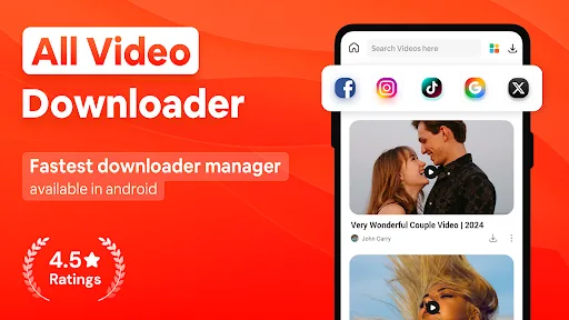 Fast Video Downloader - Story screenshot 1