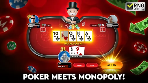 MONOPOLY Poker Техаський Покер screenshot 1