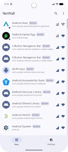 NetWall - No VPN/ROOT Firewall screenshot 1