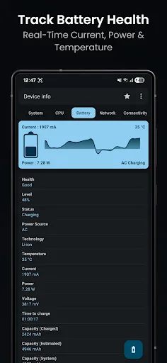 Device Info: System & CPU Info screenshot 2