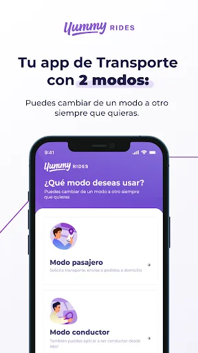 Yummy Rides - Viaja y Conduce screenshot 2