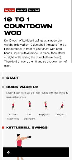 WOD - Cross Training & Timer screenshot 2