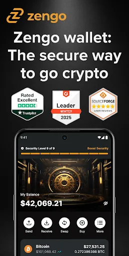 Zengo: Crypto & Bitcoin Wallet screenshot 1