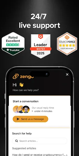 Zengo: Crypto & Bitcoin Wallet screenshot 4