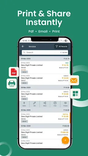 Uni Invoice & Billing Manager screenshot 3