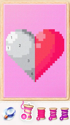 Magic Cross Stitch: Pixel Art screenshot 5