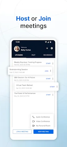 Zoho Meeting - Meet Virtually screenshot 3