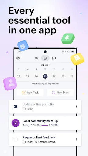 Zoho Solo - To do, CRM, bills screenshot 1