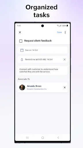 Zoho Solo - To do, CRM, bills screenshot 3