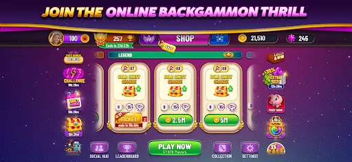 Backgammon Plus: juego de mesa screenshot 1