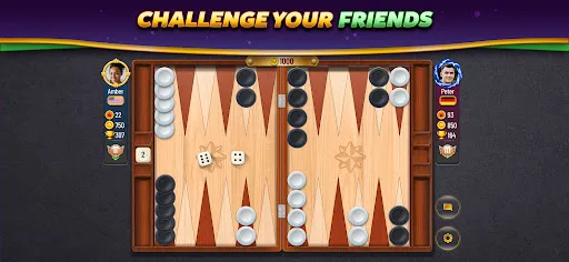 Backgammon Plus: juego de mesa screenshot 2