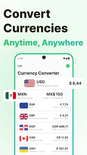 Conversor de moneda - Moneta screenshot 1